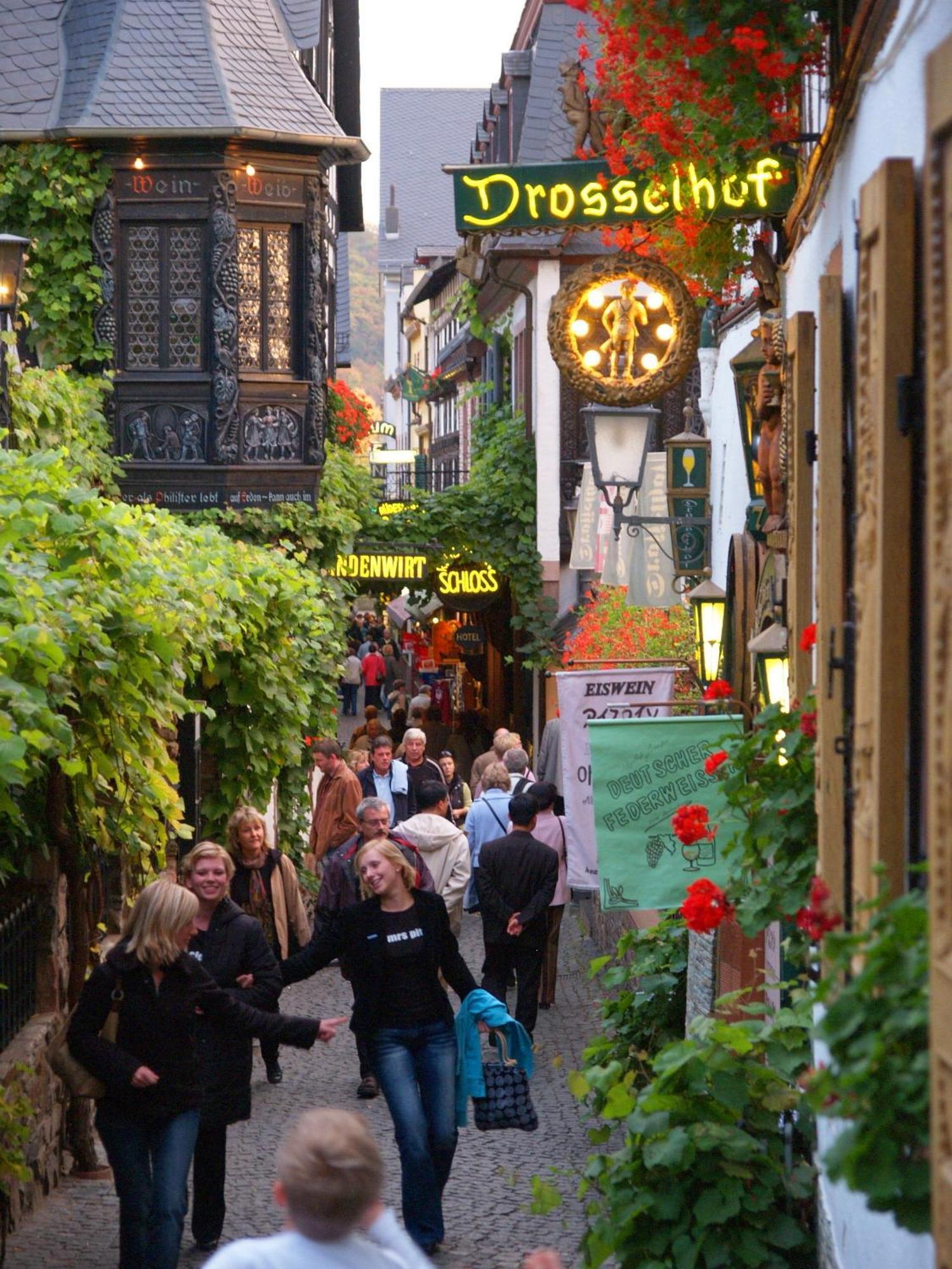 Hotel Trapp Rüdesheim am Rhein Exterior foto